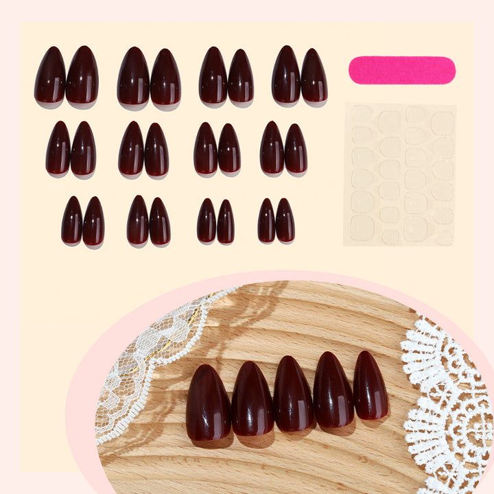 Stiletto Form Press-On Nagel Set Karnz