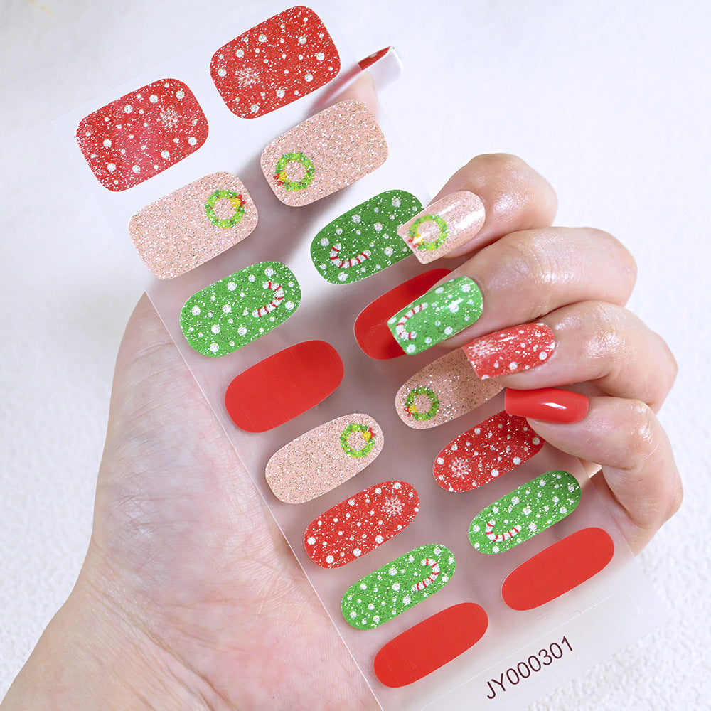 Urlaubs-Themen-Nagelkunst-Aufkleber
