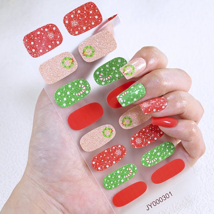 Urlaubs-Themen-Nagelkunst-Aufkleber