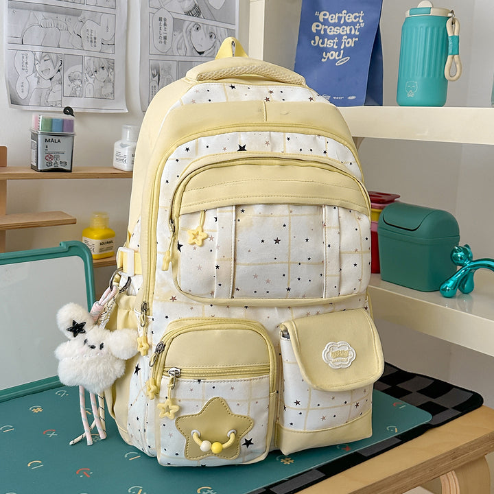Süßer illustrierter Charakter-Rucksack Karnz