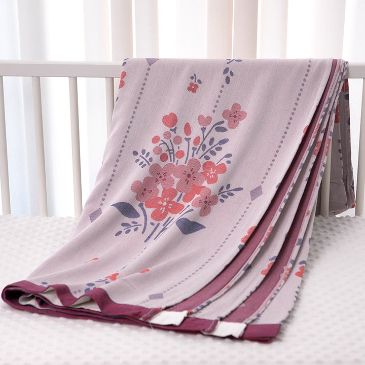 Damen Tagesdecke mit verspieltem Naturmotiv Karnz