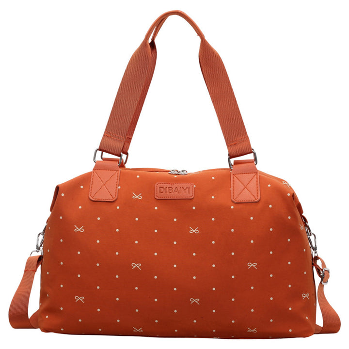 Stilvolle Gepunktete Reise-Duffle-Tasche Karnz