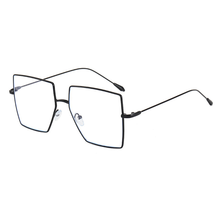 Damen modische Quadratische Brille Karnz