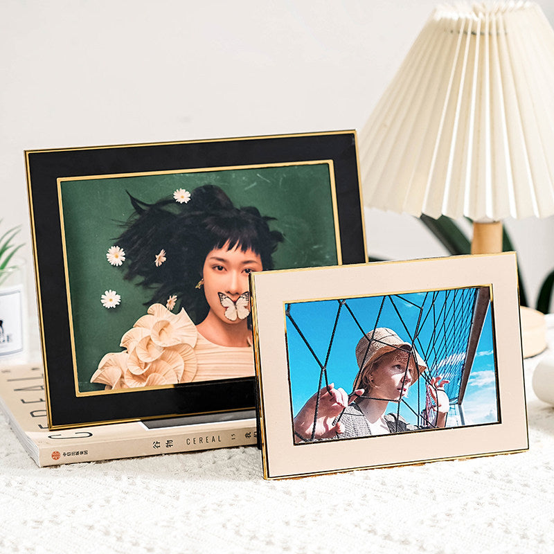 Dekoratives Doppel-Foto-Kunstwerk-Rahmen für Zuhause