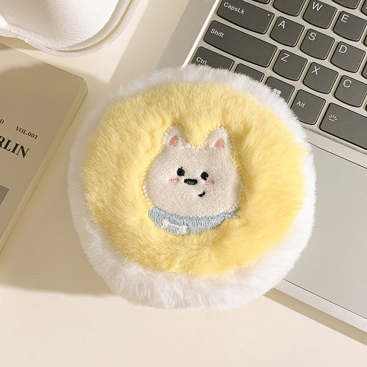 Flauschiges Tiermotiv Kissen Karnz