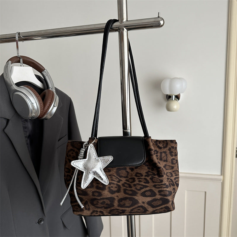 Stylische Tierdruck-Handtasche