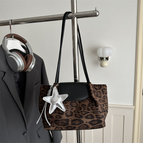 Stylische Tierdruck-Handtasche