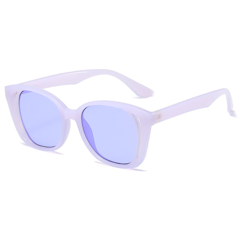 Damen stilvolle Cat-Eye Sonnenbrille mit robustem Rahmen Karnz