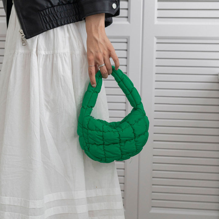Gepolsterte Mini Schultertasche