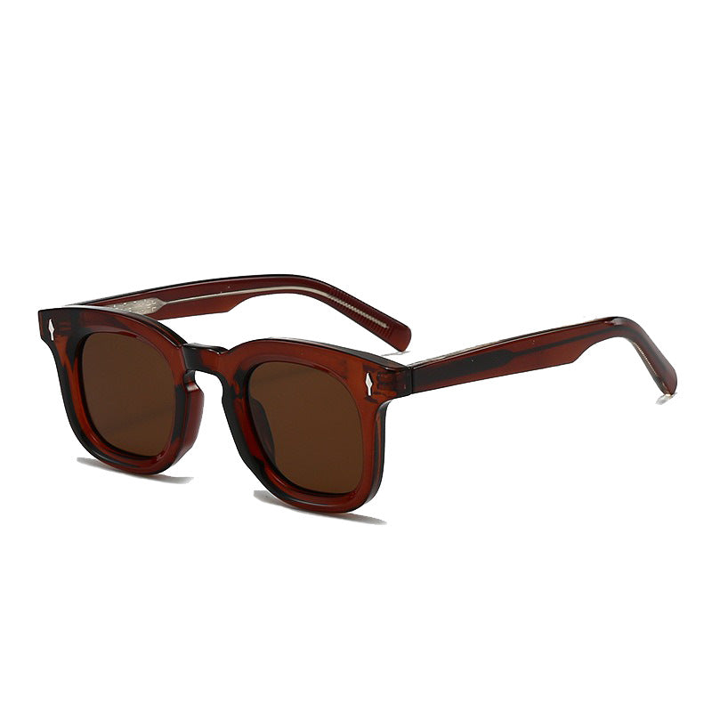 Damen UV-Schutz Sonnenbrille mit modernen Acetat-Rahmen Karnz