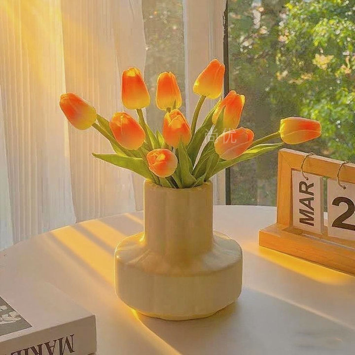 Künstliche Tulpen-Blumen Dekoration