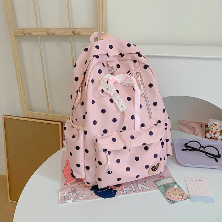 Trendy Punkte Rucksack Karnz