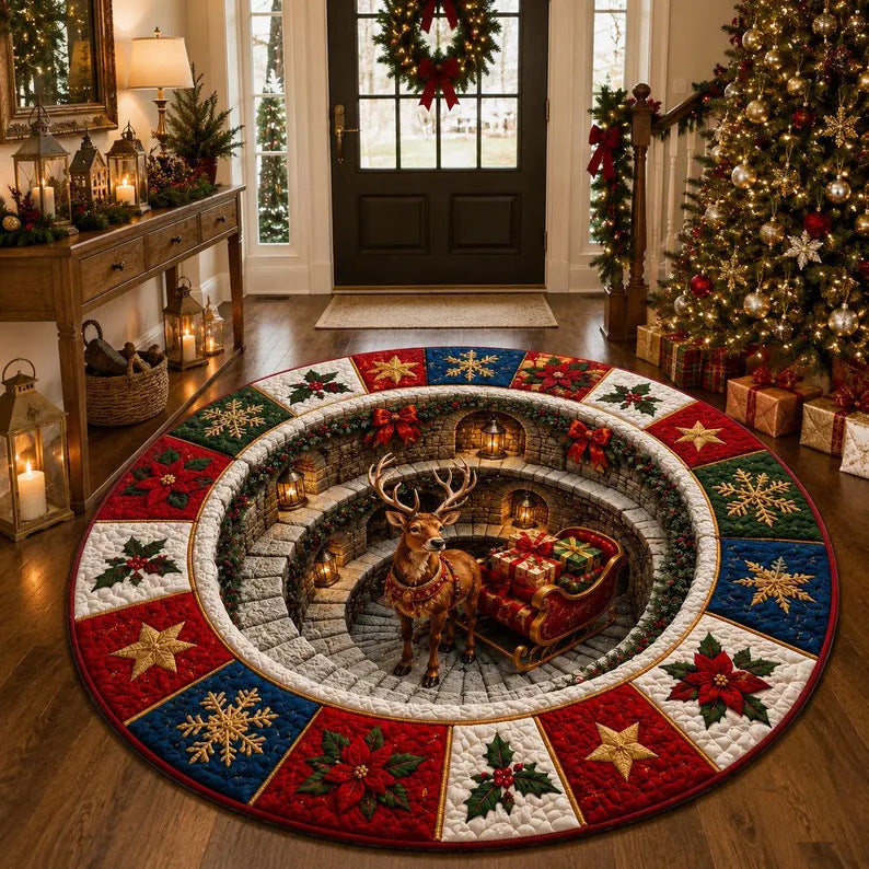 Weihnachtlich dekoratives Nest