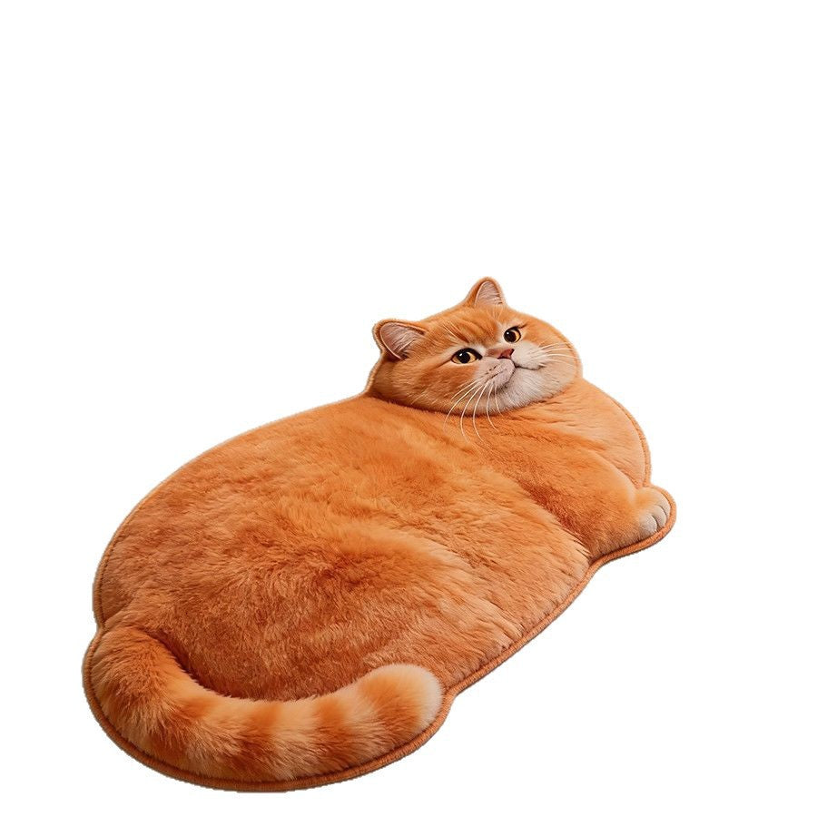 Katzenförmige Badmatte Karnz