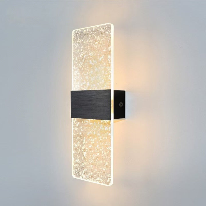Zeitgenössische Kristall-Wandlampe