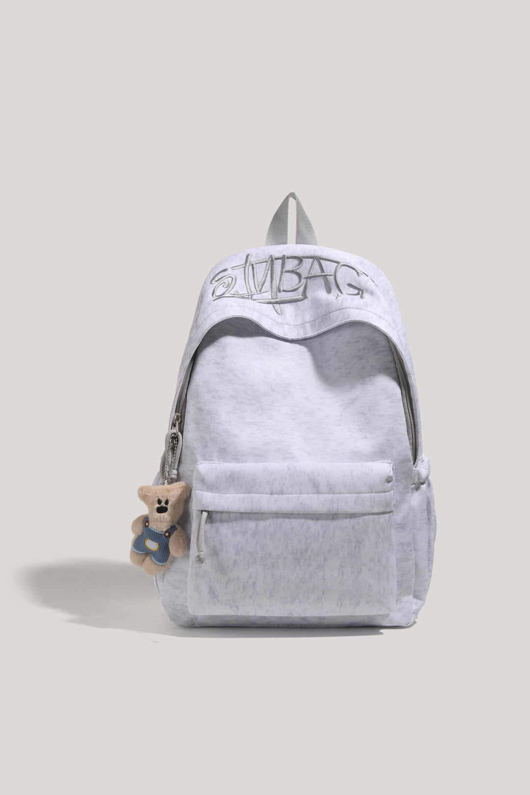 Niedlicher illustrierter Plüsch-Rucksack
