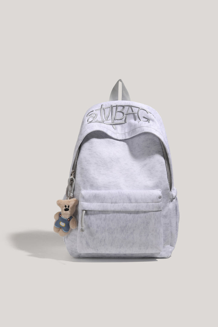 Niedlicher illustrierter Plüsch-Rucksack