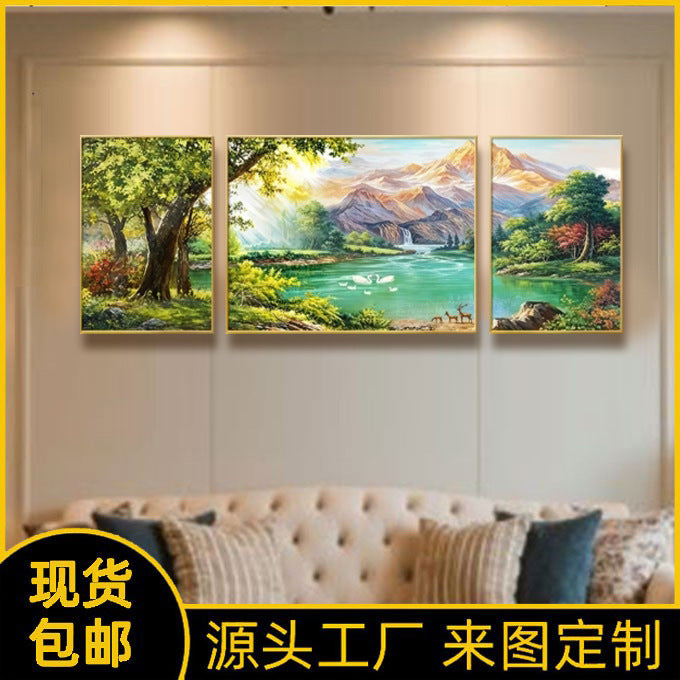 Beruhigende Natur Landschaft Wandkunst Set
