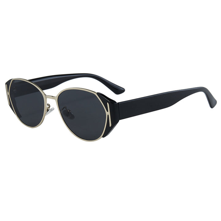 Modische Schildkröten-Sonnenbrille Karnz