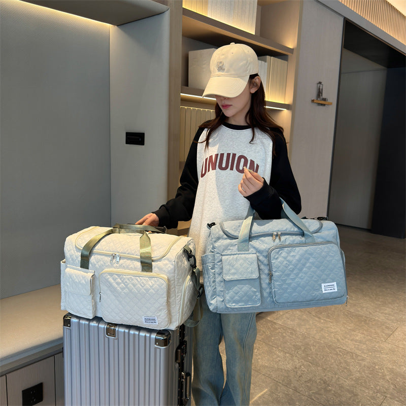 Gepolsterte Multi-Compartment Reise-Duffel Karnz