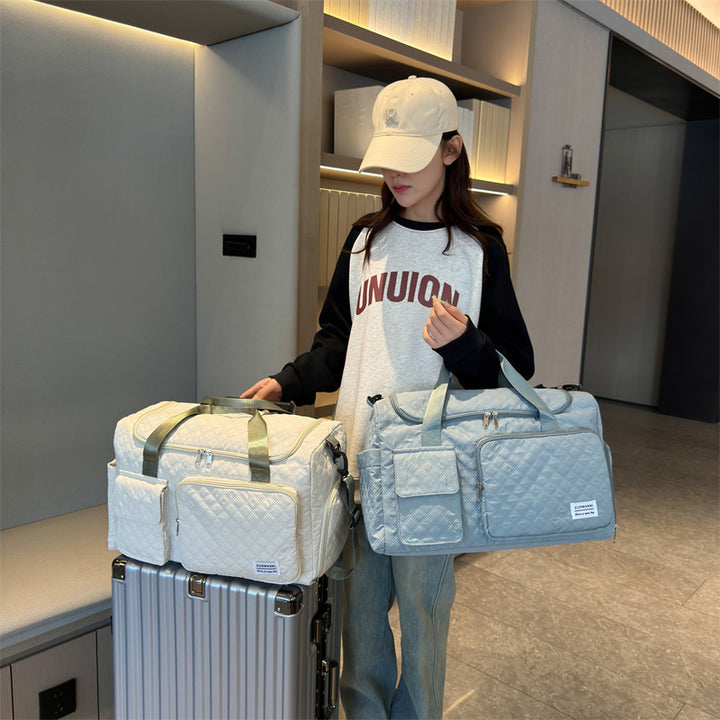 Gepolsterte Multi-Compartment Reise-Duffel Karnz