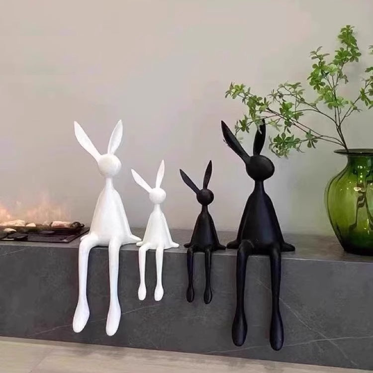 Dekorative Hasenfigur