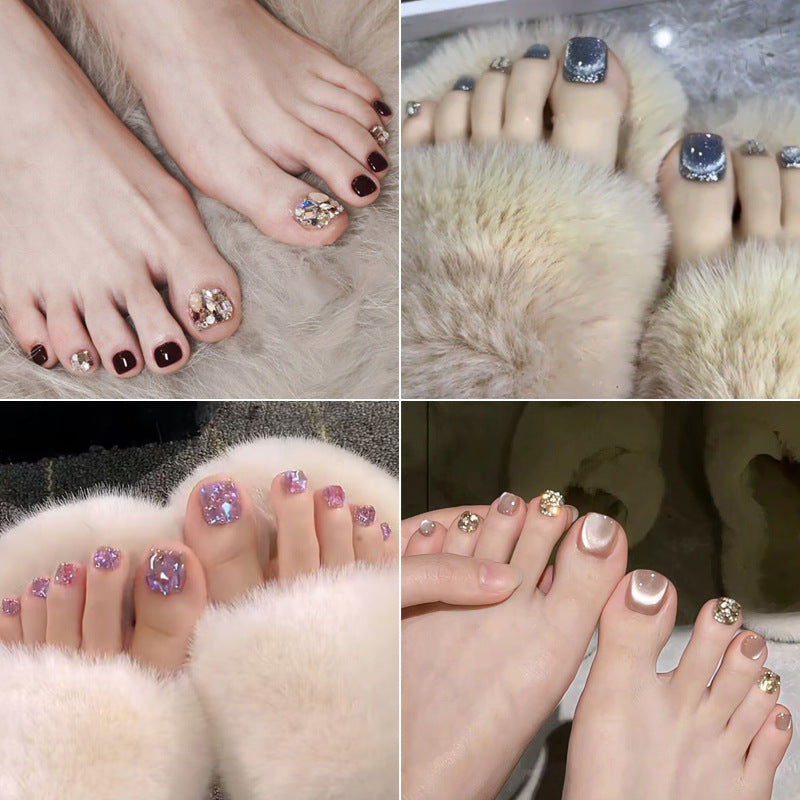 Professionelle Pediküre Nail Art Karnz