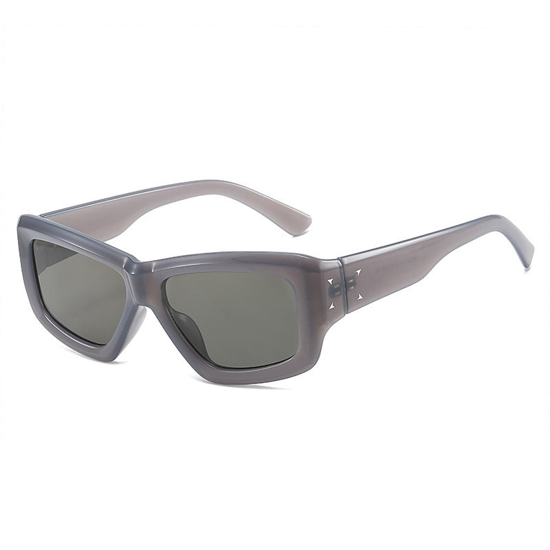 Modische Übergroße Winkelform Sonnenbrille Karnz
