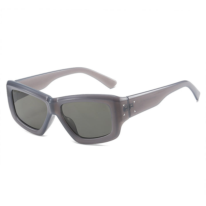 Modische Übergroße Winkelform Sonnenbrille Karnz