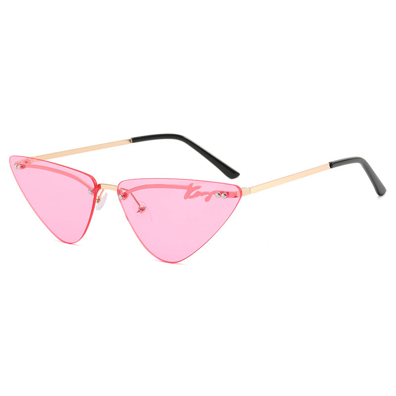 Damen Trendige Cat-Eye Sonnenbrille mit femininem Rahmen Karnz