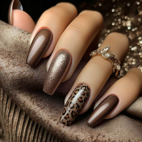 Trendy Press-On Nail Set Karnz
