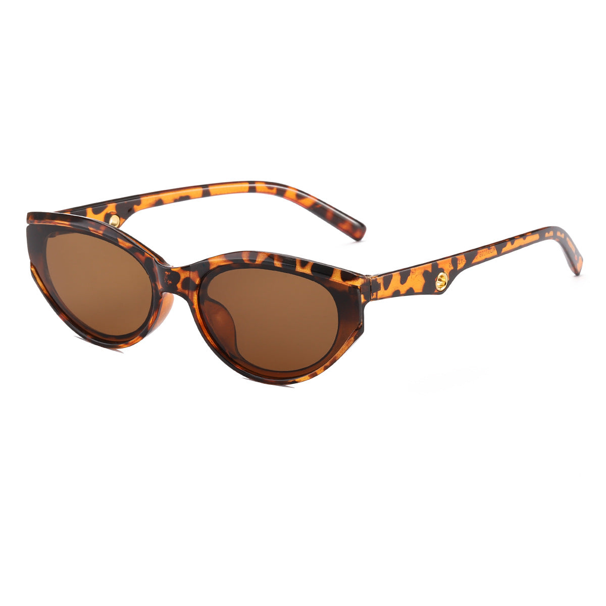 Damen Cat-Eye Sonnenbrille mit transparentem, modernem Design Karnz