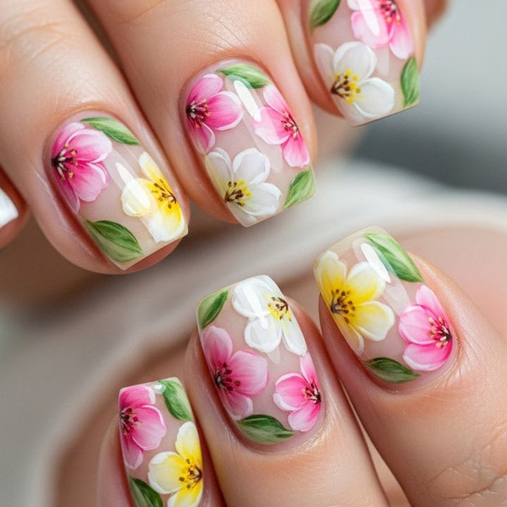 Floral Nail Art Kit Karnz