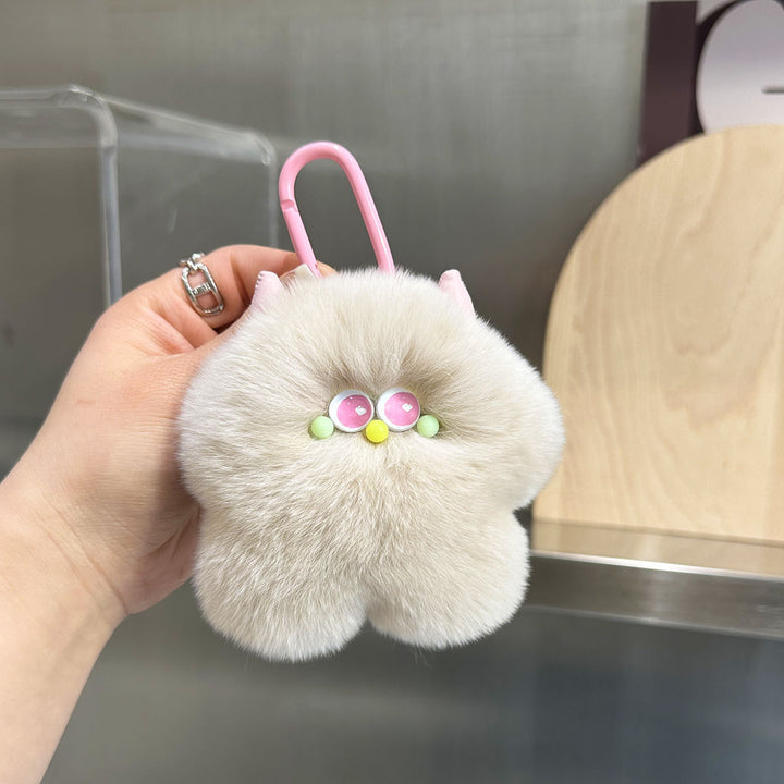 Flauschige Charakter Schlüsselanhänger Charm Karnz