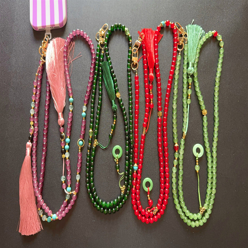 Bead decor Eyewear Kette mit Quasten Karnz