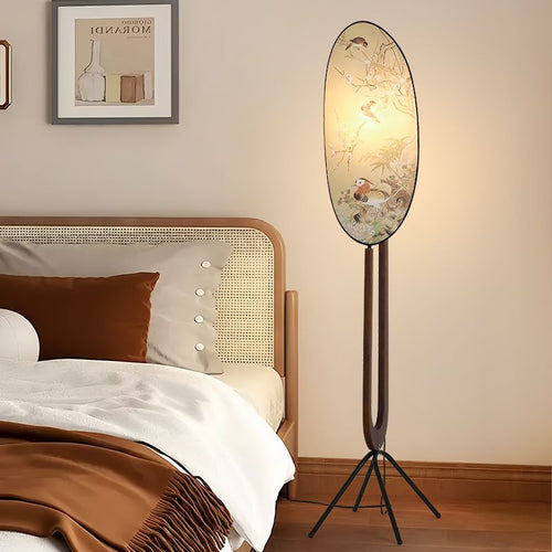 Künstlerische Stativ-Stehlampe