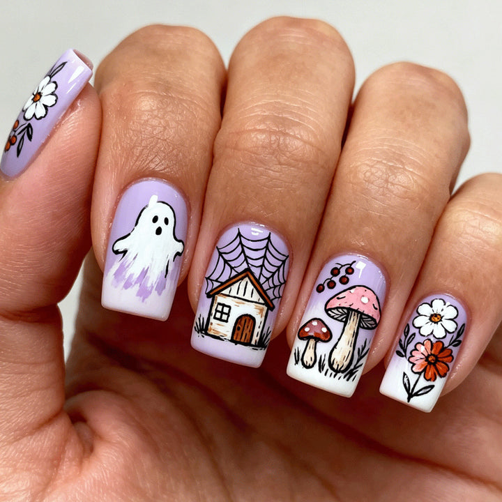 Kunstfingernägel Im Halloween-Motiv Karnz
