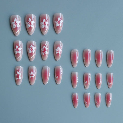 Premium Floral Gel Nagelkunst