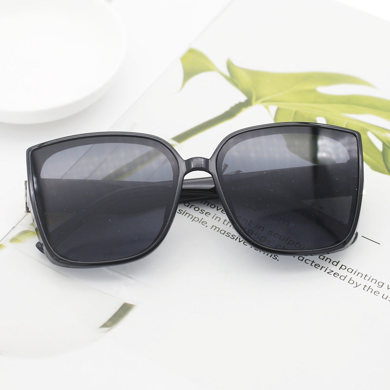 Damen Modische Oversized-Quadrat-Sonnenbrille Karnz