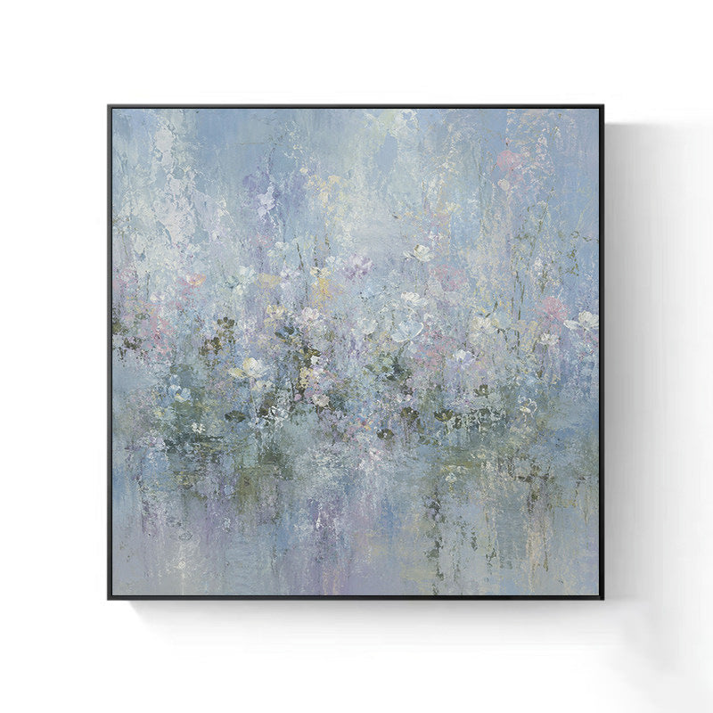Florale abstrakte Wandkunst