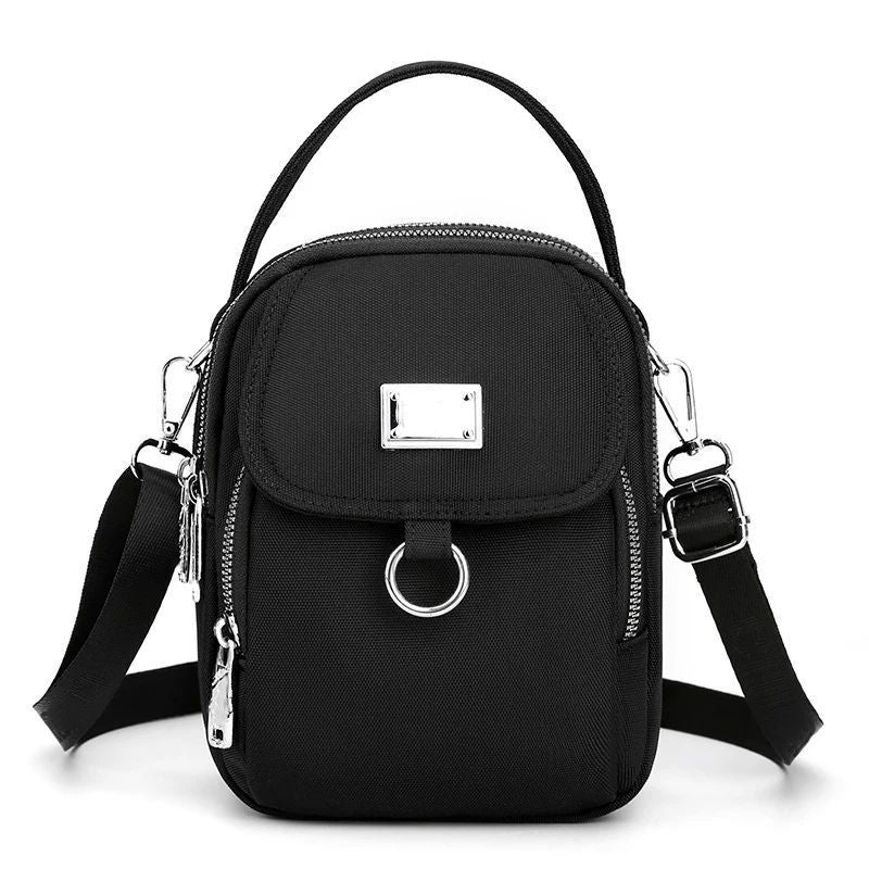 Multi-Pocket Stilvolle Umhängetasche Karnz