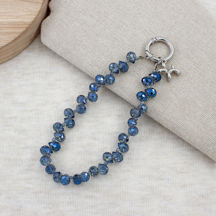 Kristall-verzierte Charm-Armband Karnz