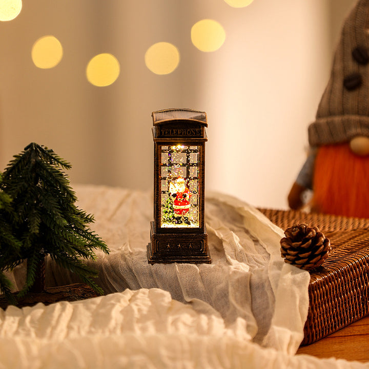 Nostalgische Weihnachtslaterne mit LED-Beleuchtung Karnz
