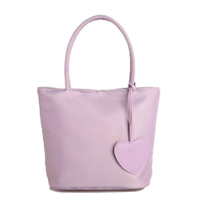 WoStylish Herz-geschmückte Alltags-Tote-Tasche Karnz