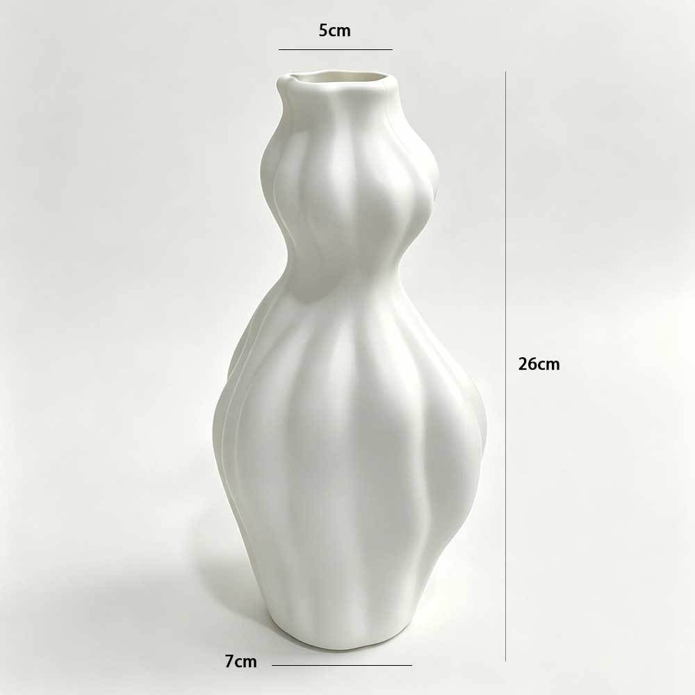 Abstract Skulptural Dekorative Vase Karnz