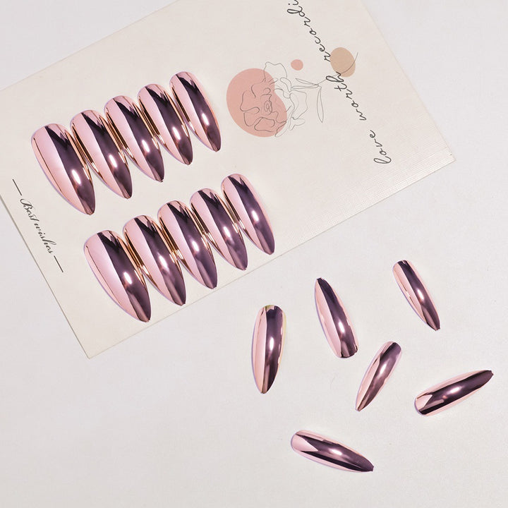Glamouröser Stiletto Press-On Nagel Set Karnz