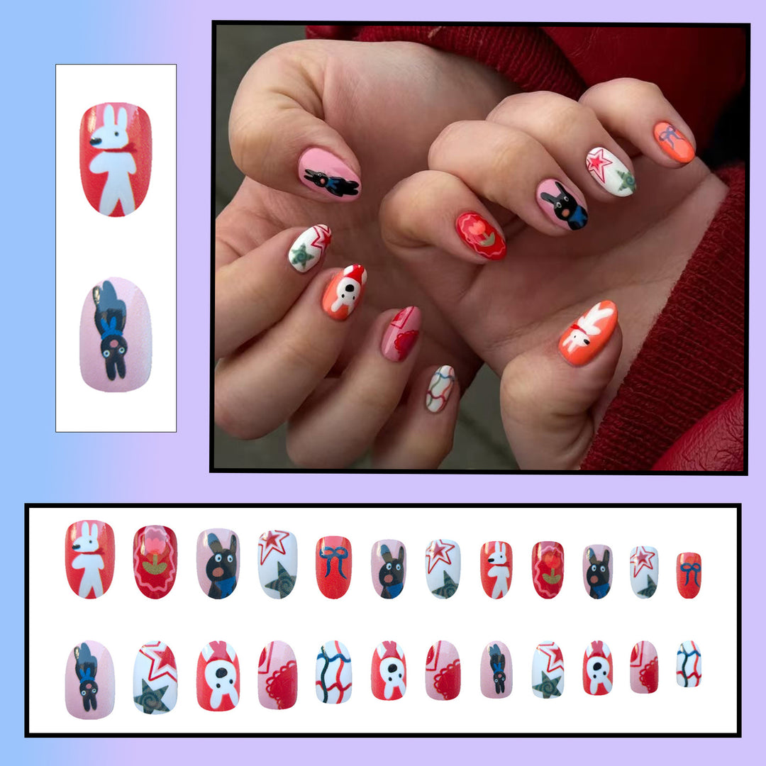 Dekorative Nagelkunst