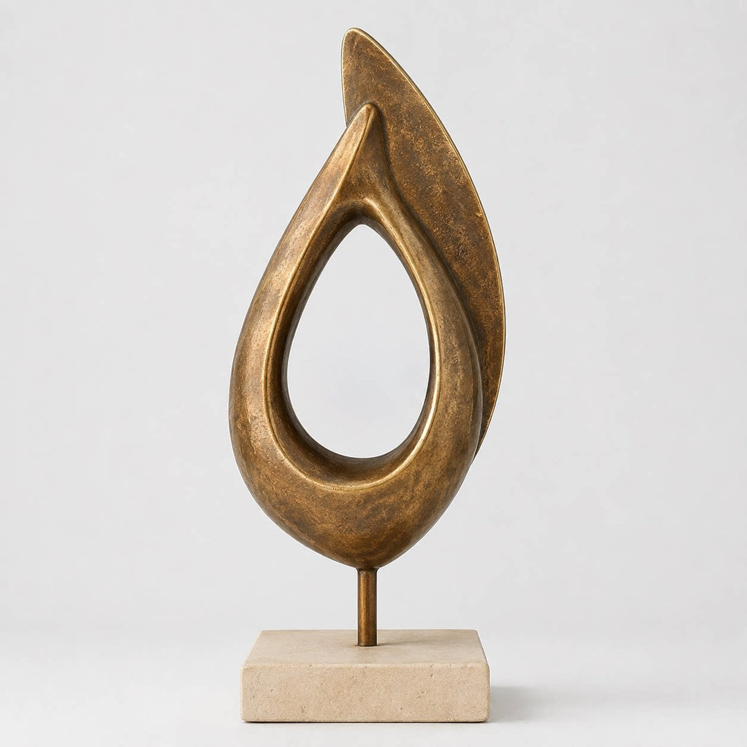 Abstrakte dekorative Tischskulptur