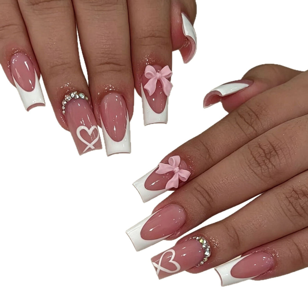 Stylisches langlebiges Press-On-Nagelset
