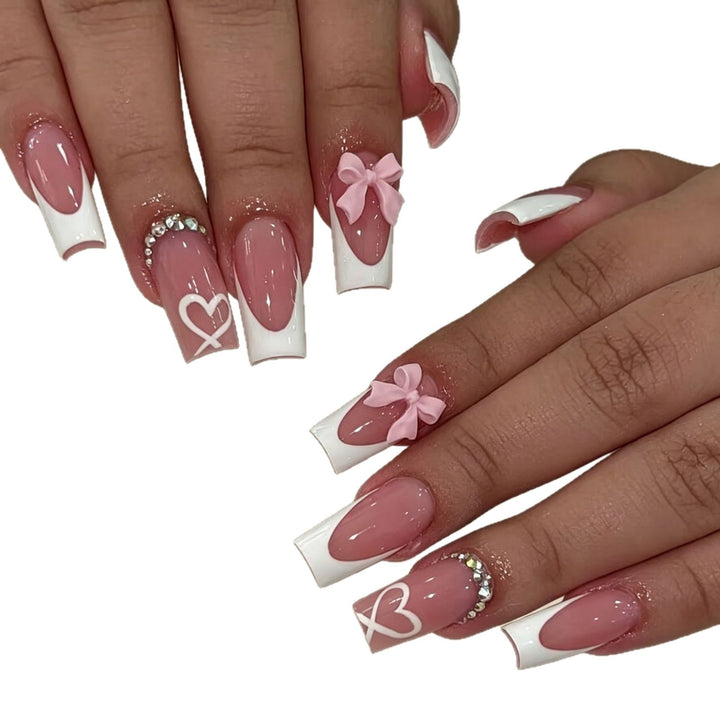 Stylisches langlebiges Press-On-Nagelset